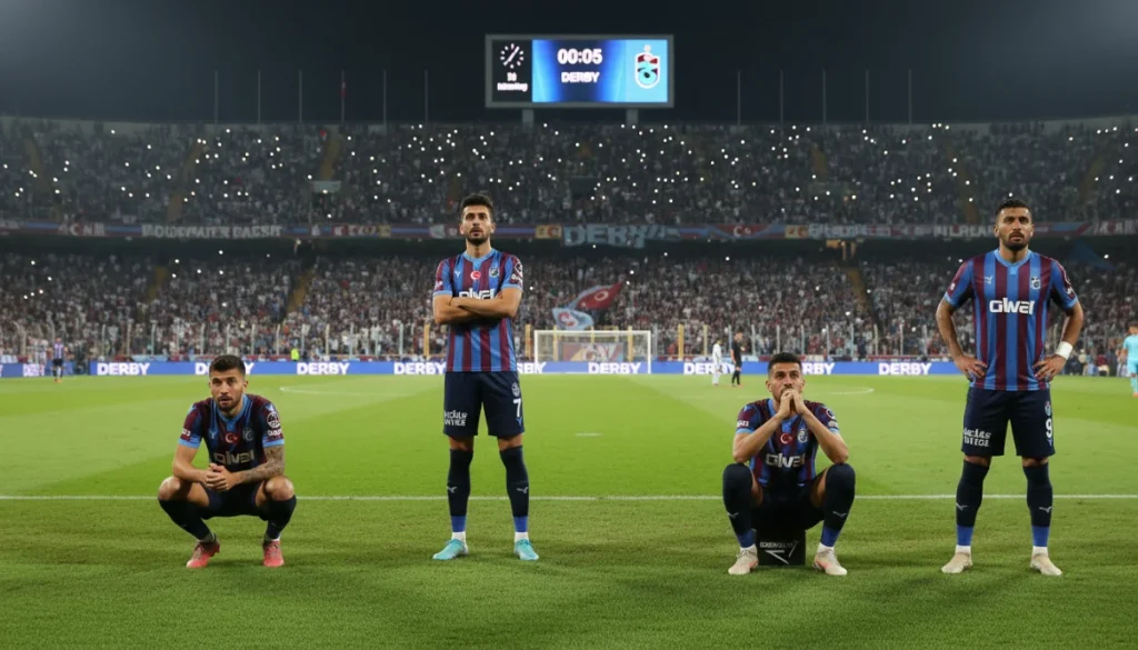 Trabzonspor’un Galatasaray Maçı Öncesi Sıkıntılı Süreci: Sarı Kart Alarmı