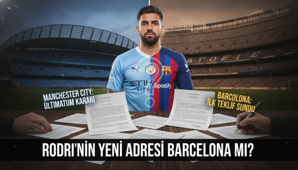 Rodri İçin Kriz Masası: Barcelona’nın Hamlesi