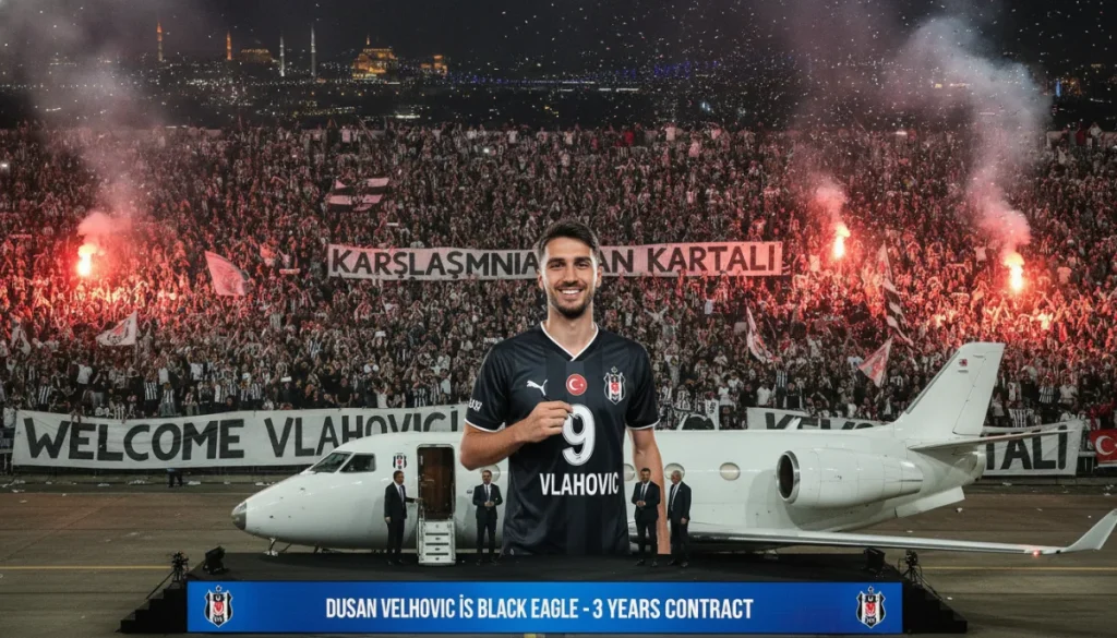 Vlahovic İçin Siyah-Beyazlı Şok Hamle