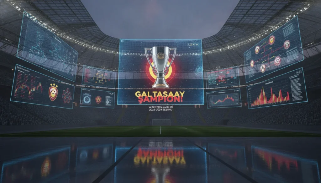 Yapay Zekâ Süper Lig’de Zirve Rotasını Galatasaray’a Çevirdi